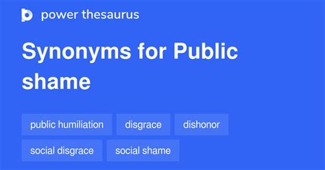 ignominy synonym|public shaming synonym.